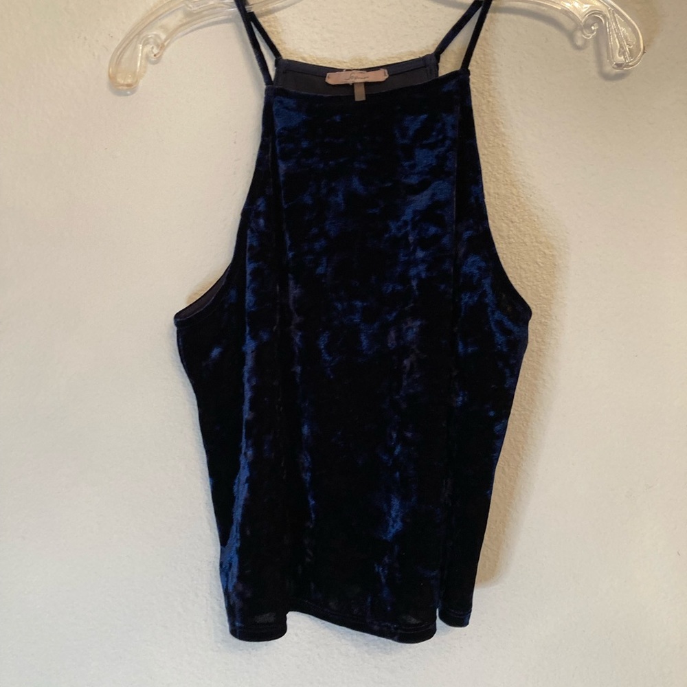 Soprano crushed velvet cami